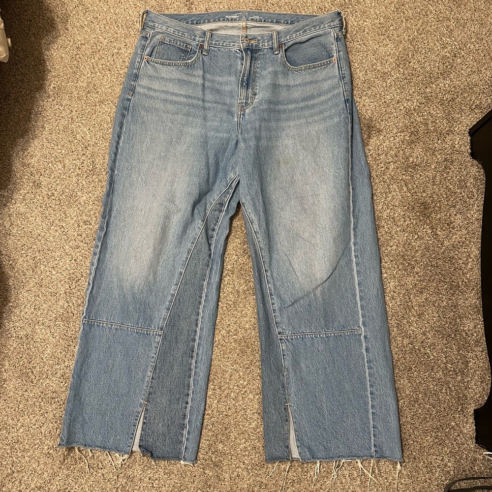 Old Navy Light Blue Flare Jeans